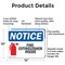 Signmission Fire Extinguisher Inside OSHA Notice Sign, Aluminum, 14in W x 10in L, 2PK OS-2PACK-NS-A-1014-L-12599 - alternate 2